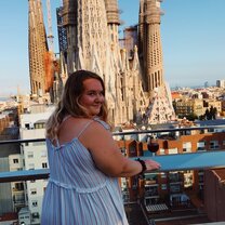 The best view of La Sagrada Familia.