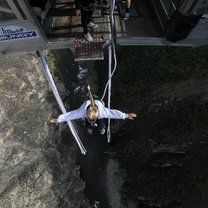 Bungy Jumping in New Zealand... because why not?
