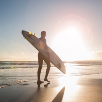 Try surfing while you study with us
