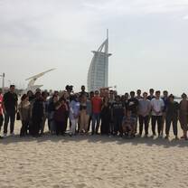 Fall 2017 Students at Burj Al Arab