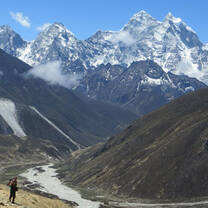 Snow-capped Himalayan mountains