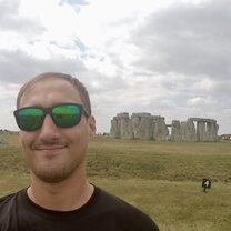 Stonehenge selfie