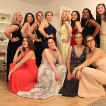 Millergasse girls get ready for the Viennese Ball!