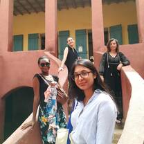 Explore Goree Island off the coast of Dakar with your cohort.