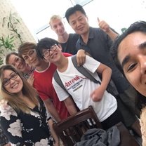 Mandarin language class group photo