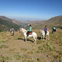 Horseback riding in the Sierra Nevada