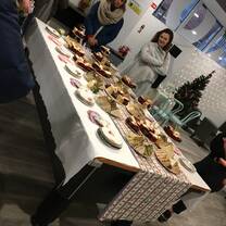The welcome tea from the first day