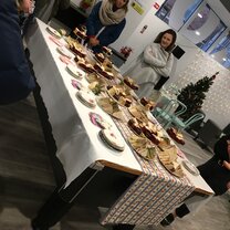 The welcome tea from the first day