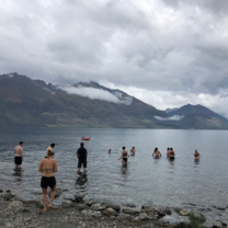 Lake Wakatipu The clearest water I've ever seen in my life. We swam to the middle and could still see all the rocks at the bottom.
