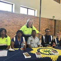 Volunteer with Community Police EDGE of AFRICA