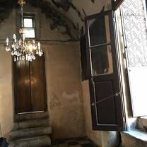 A small church where I lit a candle for a loved one