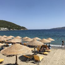 Askeli Beach in Poros, Greece