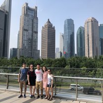 You can't see it, but the Pearl Tower is right to the left. 