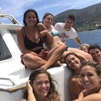 Boat ride to Ydra.