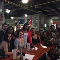 group at a bar 