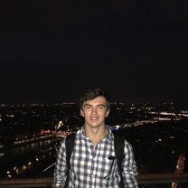 Views of the city of lights on the Eiffel Tower MEI France and Switzerland trip 2018