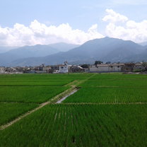 The amazing city of Dali is home to more than 30 of China's ethnic minority groups, as well as this beautiful vista, with the Cangshan Mountain in the distance.