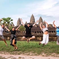 Exploring Angkor Wat