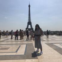During the day time at Paris