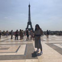 During the day time at Paris