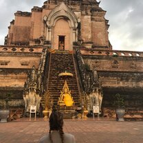 Thailand Temple Chiang Mai Ruins 
