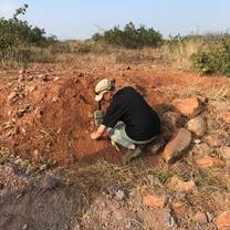 Setting up camera traps in collaboration with Panthera