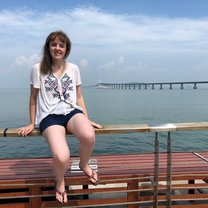 Me at the pier en route to Na’nao Island