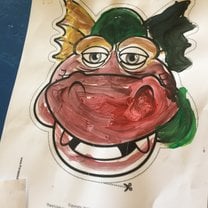 picture draw by kids. 