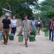Sadhana Forest Haiti's Volunteer Team