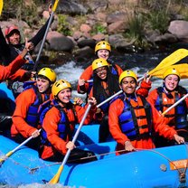 Water Rafting: Team DAD!