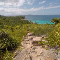 Hike to Anse Badamire Beach