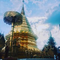 Wat Phra Doi Suthep in Chiang Mai, Thailand