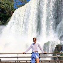 Iguazu Falls on the Argentina/Brazil border 