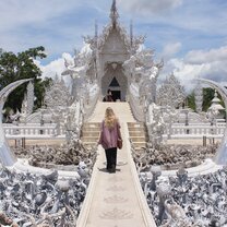 The White Temple, also called Wat Rong Khun 