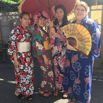 A great opportunity to experience the beauty of traditional Japanese attires.