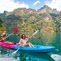 Kayaking in Khao Sok