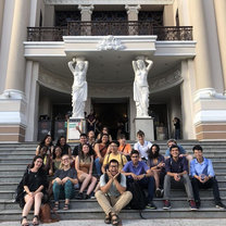 In Ho Chi Minh City, we are at the opera house to see an amazing show.