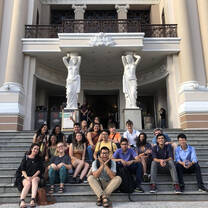 In Ho Chi Minh City, we are at the opera house to see an amazing show.