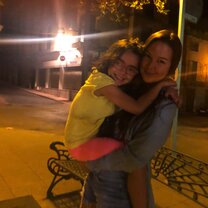 Carmen (5 yrs old) and I