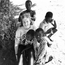 Funny time with the children 