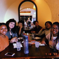 The group at Nando's 
