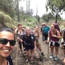 Overnight hiking trip to Acatenango volcano near Antigua