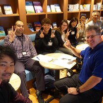 Japanese conversation lesson with locals