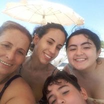With my famiglia