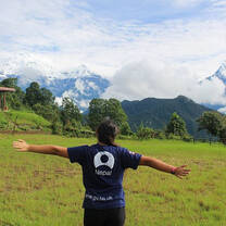 enjoying nepal