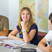In the classroom