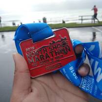 Got to compete in the beautiful Northshore Half Marathon