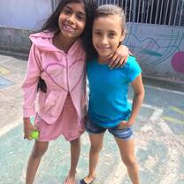Kids that I taught English in Costa Rica Vuelo