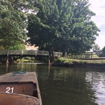 Punting in Oxford 