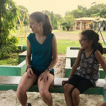Talking to kids in the community